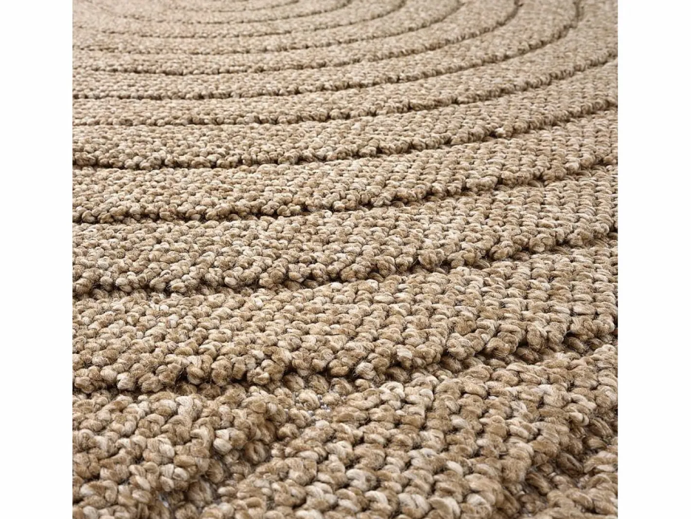 the carpet Alfombra Kos exterior moderna arcos, Naturaleza, 160 x 220 cm Beige Best