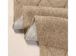 the carpet Alfombra Kos exterior moderna rombos, Naturaleza, 200 x 280 cm Beige Discount