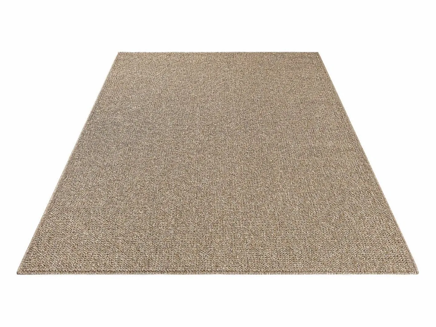 the carpet Alfombra Kos exterior moderna atemporal, Naturaleza, 120 x 160 cm Beige New