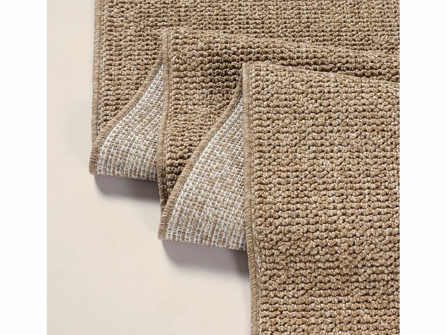 the carpet Alfombra Kos exterior moderna atemporal, Naturaleza, 120 x 160 cm Beige New