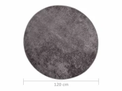 Clicnbuy Alfombra lavable antideslizante f120 cm Gris Sale