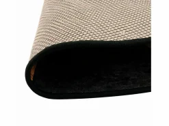 Clicnbuy Alfombra lavable antideslizante negro y dorado Ø 120 cm Multicolor Discount
