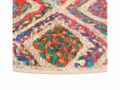 Alfombra lavable antideslizante Ø 120 cm^Clicnbuy Outlet