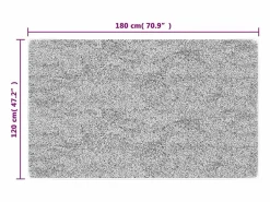 Alfombra lavable 120x180 cm antideslizante^ Best