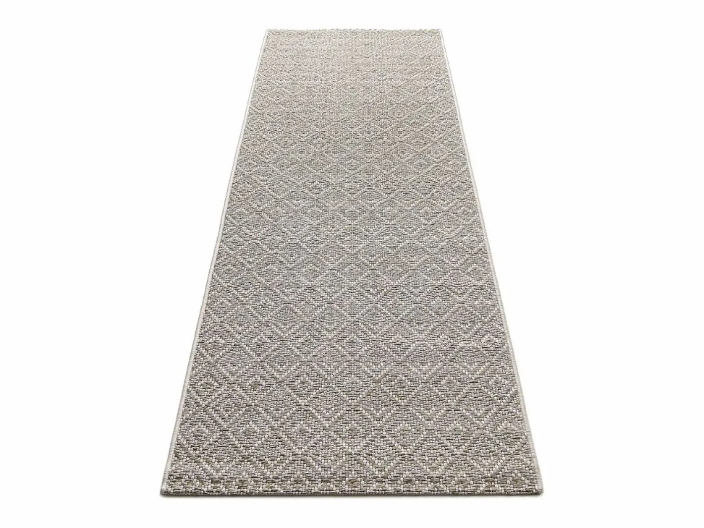 the carpet Alfombra Maldive Exterior Boho Diamante, Marrón, 80 x 250 cm Marru00f3n Clearance
