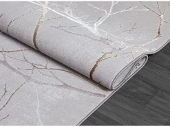 the carpet Alfombra Mila Brillante Naturaleza, , 80 x 150 cm Gris Outlet