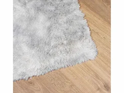 Alfombra NAVARRA Shaggy Plata 60x100 cm Gris Best