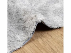 Alfombra NAVARRA Shaggy Plata 60x100 cm Gris Best