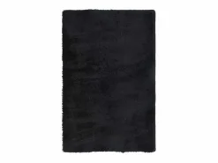 Alfombra NAVARRA Shaggy Negra 130x200 cm Poliéster^ Sale