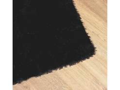 Alfombra NAVARRA Shaggy Negra 130x200 cm Poliéster^ Sale