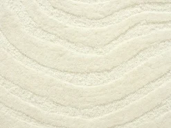 OZAIA Alfombra De Salón|Alfombra orgánica en relieve 100% lana tufting tejida a mano, Diám.160 cm, , 2100g/m², ORENIA