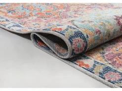 the carpet Alfombra De Exterior|Alfombra Palma Exterior Ornamento, Multi, 80 x 150 cm