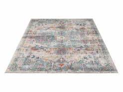 the carpet Alfombra De Exterior|Decoración De Jardín|Alfombra Palma Exterior Vintage, Multi, 240 x 340 cm