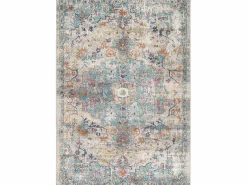 the carpet Alfombra De Exterior|Decoración De Jardín|Alfombra Palma Exterior Vintage, Multi, 200 x 290 cm