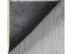 the carpet Alfombra Redonda|Alfombra pelo corto lavable antideslizante - Oro - 120 cm Redondo - RELAX