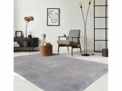 the carpet Alfombra pelo corto lavable antideslizante - - 200 x 280 cm - RELAX Gris Online