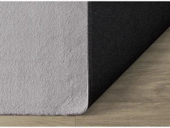 the carpet Alfombra pelo corto lavable antideslizante - - 200 x 280 cm - RELAX Gris Online