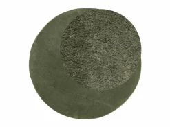 Alfombra Redonda|Alfombra pelo corto suave lavable HUARTE bosque Ø 100 cm ES91361