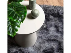 Alfombra peluda NAVARRA oscuro 240x240 cm^ Online