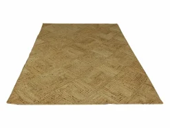 OZAIA Alfombra De Salón|Alfombra rectangular 100 % yute trenzado - 200 x 290 cm - Natural - DAYA