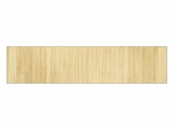 Alfombra rectangular de bambú natural claro 70x300 cm^ Sale