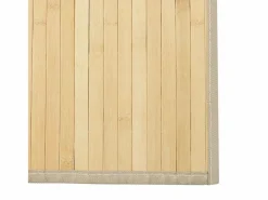 Alfombra rectangular de bambú natural claro 70x300 cm^ Sale