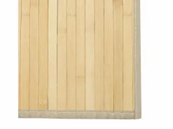 Alfombra De Cocina|Alfombra De Cocina|Alfombra rectangular de bambú natural claro 70x100 cm