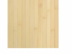 Alfombra De Cocina|Alfombra De Cocina|Alfombra rectangular de bambú natural claro 70x200 cm