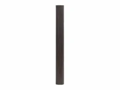 Alfombra rectangular marrón oscuro 70x200 cm bambú Marru00f3n Discount