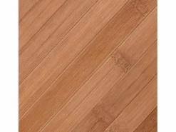 Alfombra rectangular natural de bambú 70x200 cm Marru00f3n New