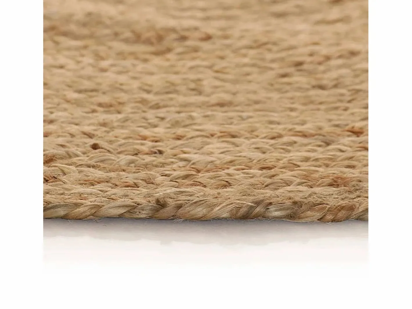 Alfombra redonda 90 cm yute trenzado^Clicnbuy Online