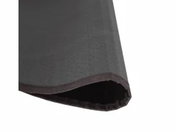 Clicnbuy Alfombra Redonda|Alfombra redonda bambú marrón oscuro 60 cm