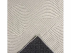 the carpet Alfombra Rio ala estar antideslizante arco, , 300 x 400 cm Crema New