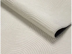 the carpet Alfombra Rio ala estar antideslizante arco, , 200 x 280 cm Crema Best