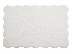 Vente-unique Alfombra De Salón|Alfombra shaggy de pelo largo bordes ondulados, 200 x 290 cm, , NERIDA