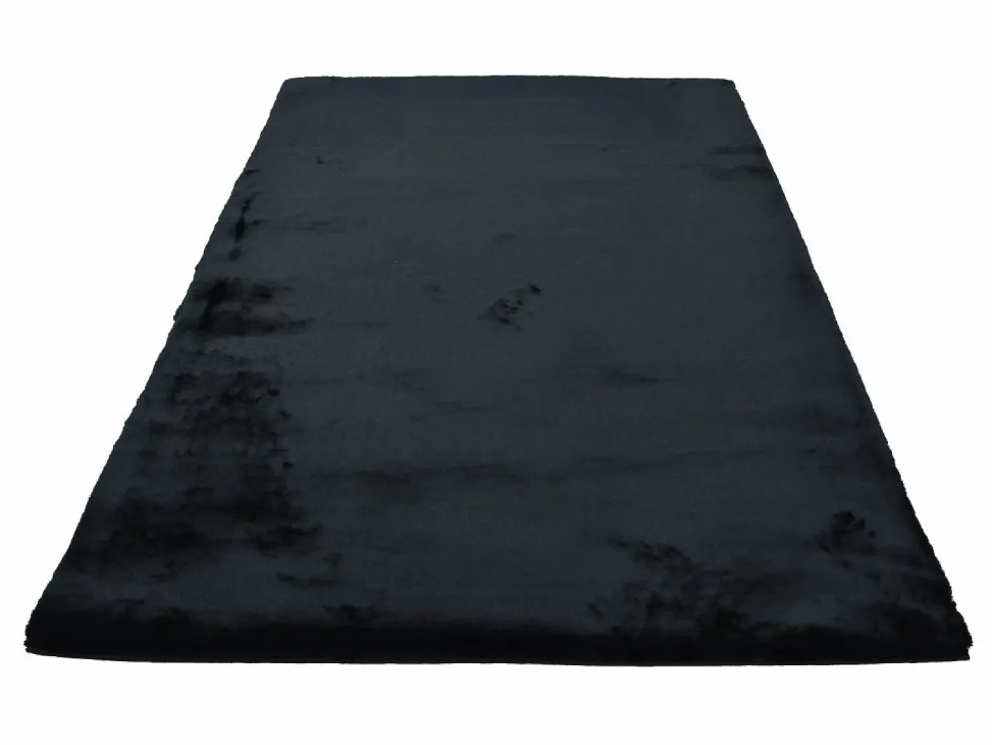 Alfombra shaggy de pelo largo efecto piel - 100% - 160 x 230 cm - Marrón - BUNNY^OZAIA