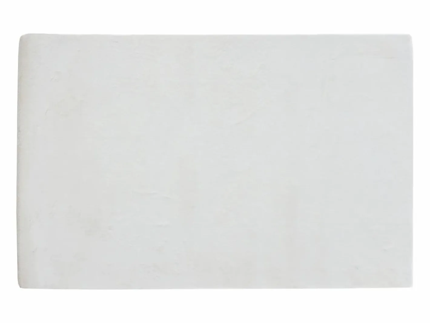 OZAIA Alfombra De Salón|Alfombra shaggy de pelo largo efecto piel - 160 x 230 cm - Beige - BUNNY