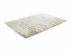OZAIA Alfombra shaggy de pelo largo ultra suave - 140 x 200 cm - - DOLCE Beige Sale