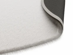 OZAIA Alfombra shaggy efecto piel, 160 x 230 cm, , GIRONA Beige Outlet