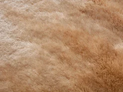 Alfombra shaggy redonda de pelo largo ultra suave - D. 200 cm - oscuro - DOLCE^OZAIA Clearance