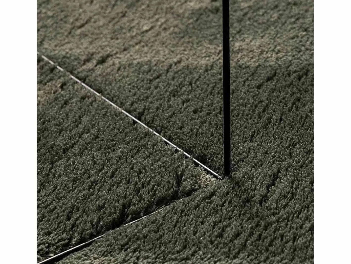 Alfombra Bosque 160 x 230 cm Poliéster Verde Outlet