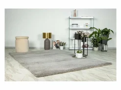 Meublorama Alfombra Infantil|Alfombra 230x160cm, diseño D005M color plata - Confort y elegancia para su interior.