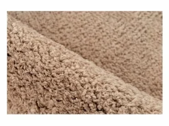 Meublorama Alfombra 150x80cm, diseño D005M color champán - Confort y elegancia para su interior Rosa palo