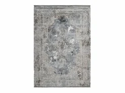 Meublorama Alfombra 150x80cm, diseño E209E color plata - Confort y elegancia para su interior. Gris Clearance