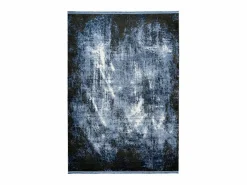 Meublorama Alfombra 230x160cm, diseño E409E en color - Confort y elegancia para su interior Azul Sale