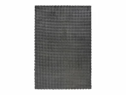 Meublorama Alfombra 150x80cm, diseño H008Y color grafito - Confort y elegancia para su interior Gris antracita Best