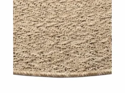 Alfombra ZIZUR apariencia de yute interior y exterior 160 cm ES20165 Marru00f3n New