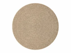 Alfombra Redonda|Alfombra ZIZUR apariencia de yute interior y exterior 120 cm ES81927