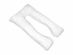 Almohada de embarazo blanca 90x145 cm ES560566^ Clearance