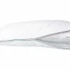 Almohada Ergocombi ErgoFlakes doble relleno firmeza regulable 90 cm Blanco Discount